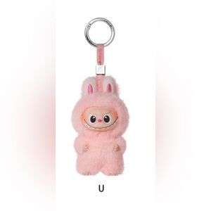 THE MONSTERS Pin for Love Series-Vinyl Plush Pendant “U”